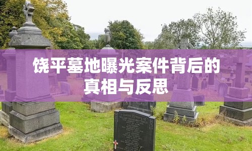 饒平墓地曝光案件背后的真相與反思