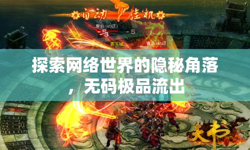 探索網(wǎng)絡(luò)世界的隱秘角落，無碼極品流出