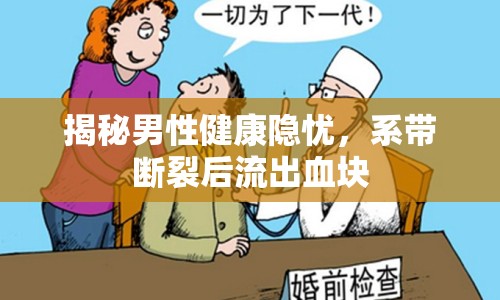 揭秘男性健康隱憂，系帶斷裂后流出血塊