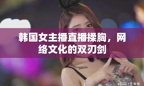 韓國(guó)女主播直播揉胸，網(wǎng)絡(luò)文化的雙刃劍