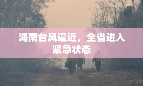 海南臺風(fēng)逼近，全省進(jìn)入緊急狀態(tài)