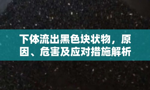 下體流出黑色塊狀物，原因、危害及應(yīng)對措施解析