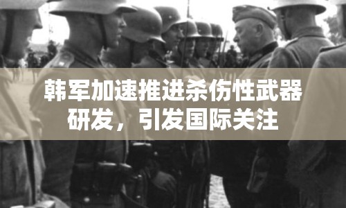 韓軍加速推進(jìn)殺傷性武器研發(fā)，引發(fā)國(guó)際關(guān)注