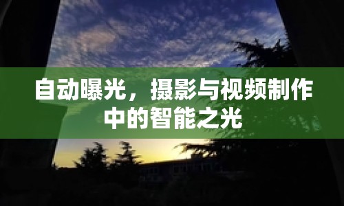 自動曝光，攝影與視頻制作中的智能之光