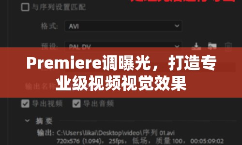 Premiere調(diào)曝光，打造專業(yè)級視頻視覺效果