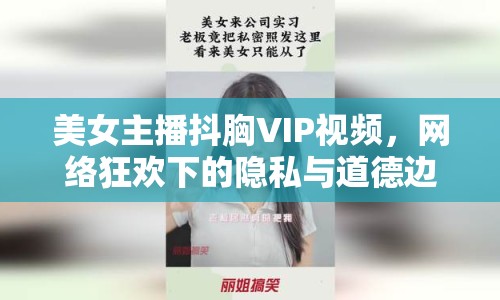 美女主播抖胸VIP視頻，網(wǎng)絡(luò)狂歡下的隱私與道德邊界挑戰(zhàn)