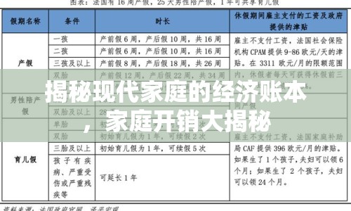 揭秘現(xiàn)代家庭的經(jīng)濟(jì)賬本，家庭開(kāi)銷大揭秘