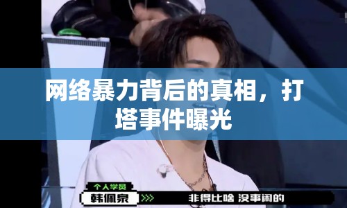 網(wǎng)絡(luò)暴力背后的真相，打塔事件曝光