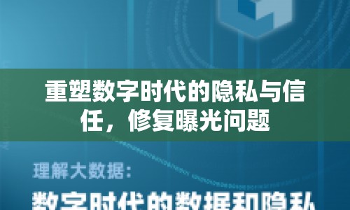 重塑數(shù)字時(shí)代的隱私與信任，修復(fù)曝光問(wèn)題
