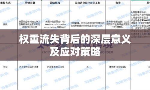 權(quán)重流失背后的深層意義及應(yīng)對(duì)策略