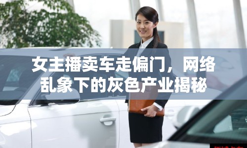 女主播賣車走偏門，網(wǎng)絡(luò)亂象下的灰色產(chǎn)業(yè)揭秘