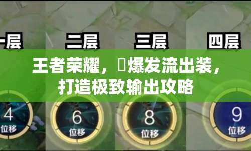 王者榮耀，暃爆發(fā)流出裝，打造極致輸出攻略
