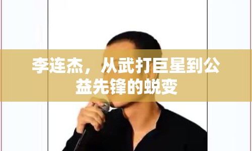 李連杰，從武打巨星到公益先鋒的蛻變