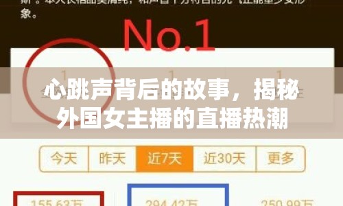 心跳聲背后的故事，揭秘外國女主播的直播熱潮