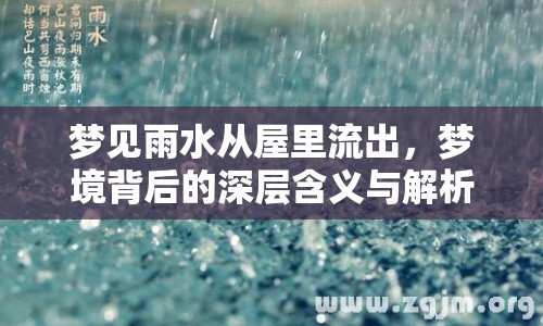 夢見雨水從屋里流出，夢境背后的深層含義與解析