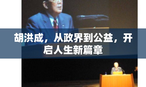 胡洪成，從政界到公益，開啟人生新篇章