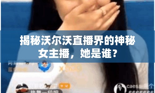 揭秘沃爾沃直播界的神秘女主播，她是誰？