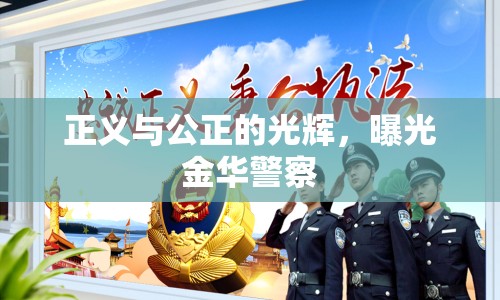 正義與公正的光輝，曝光金華警察