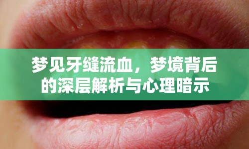 夢見牙縫流血，夢境背后的深層解析與心理暗示