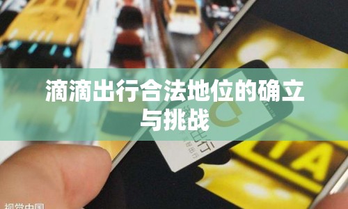 滴滴出行合法地位的確立與挑戰(zhàn)