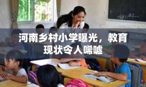 河南鄉(xiāng)村小學(xué)曝光，教育現(xiàn)狀令人唏噓