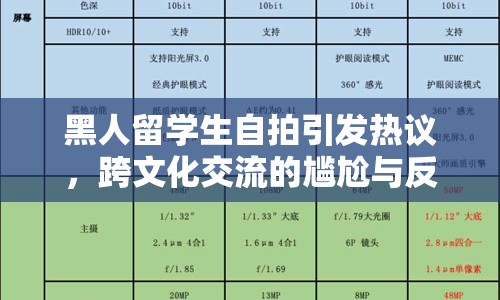黑人留學生自拍引發(fā)熱議，跨文化交流的尷尬與反思