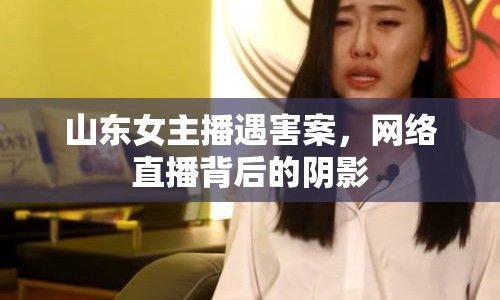 山東女主播遇害案，網(wǎng)絡(luò)直播背后的陰影