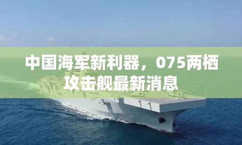 中國海軍新利器，075兩棲攻擊艦最新消息