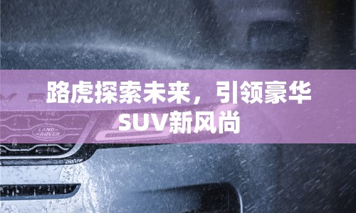 路虎探索未來，引領(lǐng)豪華SUV新風(fēng)尚