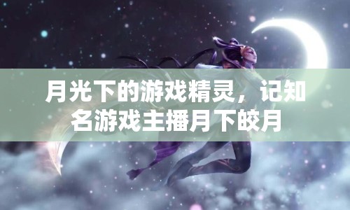月光下的游戲精靈，記知名游戲主播月下皎月