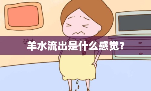 羊水流出是什么感覺？