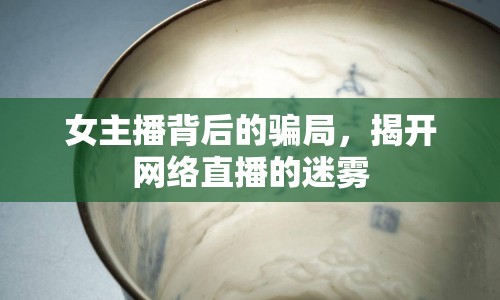 女主播背后的騙局，揭開(kāi)網(wǎng)絡(luò)直播的迷霧