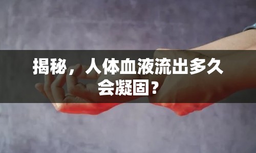 揭秘，人體血液流出多久會凝固？