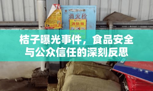 桔子曝光事件，食品安全與公眾信任的深刻反思
