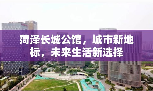 菏澤長(zhǎng)城公館，城市新地標(biāo)，未來(lái)生活新選擇