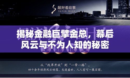 揭秘金融巨擘金總，幕后風云與不為人知的秘密