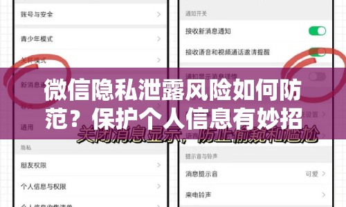 微信隱私泄露風(fēng)險(xiǎn)如何防范？保護(hù)個(gè)人信息有妙招！