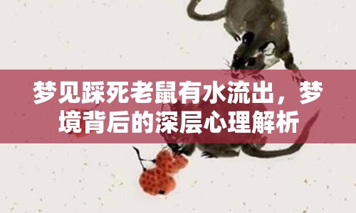 夢見踩死老鼠有水流出，夢境背后的深層心理解析