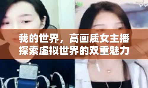 我的世界，高畫質(zhì)女主播探索虛擬世界的雙重魅力