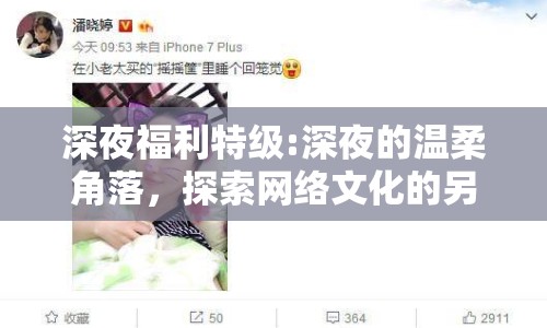 深夜福利特級(jí):深夜的溫柔角落，探索網(wǎng)絡(luò)文化的另一面