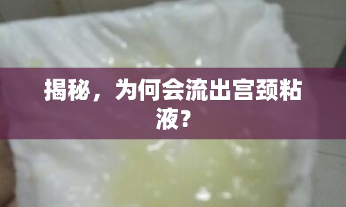 揭秘，為何會流出宮頸粘液？