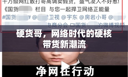 硬貨哥，網(wǎng)絡(luò)時代的硬核帶貨新潮流