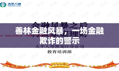 善林金融風(fēng)暴，一場金融欺詐的警示