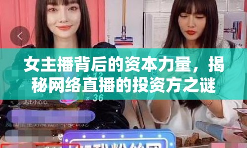 女主播背后的資本力量，揭秘網(wǎng)絡直播的投資方之謎