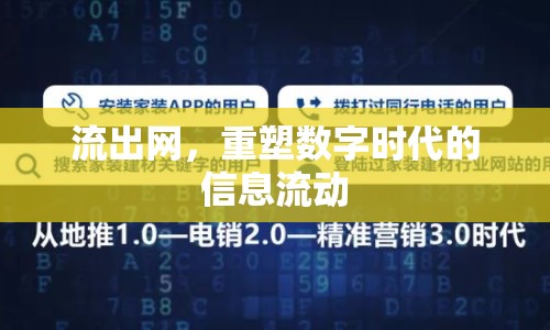 流出網(wǎng)，重塑數(shù)字時(shí)代的信息流動(dòng)