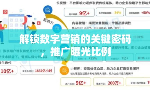 解鎖數(shù)字營銷的關(guān)鍵密碼，推廣曝光比例