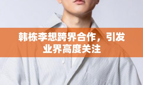 韓棟李想跨界合作，引發(fā)業(yè)界高度關(guān)注