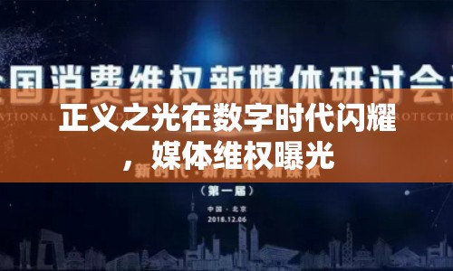 正義之光在數(shù)字時代閃耀，媒體維權(quán)曝光