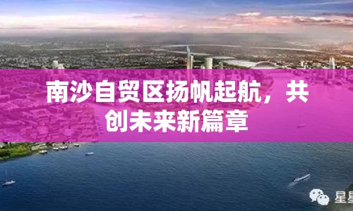 南沙自貿(mào)區(qū)揚帆起航，共創(chuàng)未來新篇章