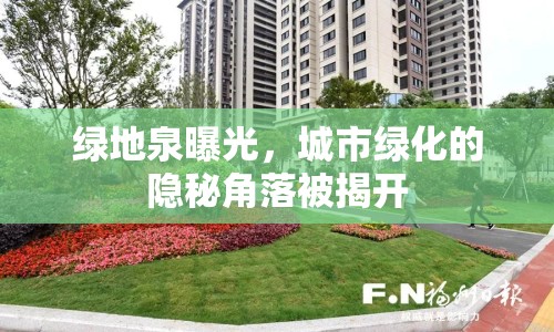 綠地泉曝光，城市綠化的隱秘角落被揭開